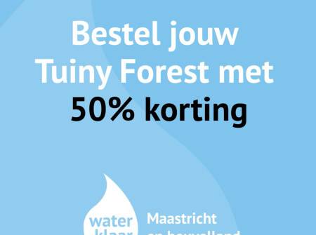 Bestel een Tuiny Forest met 50% korting